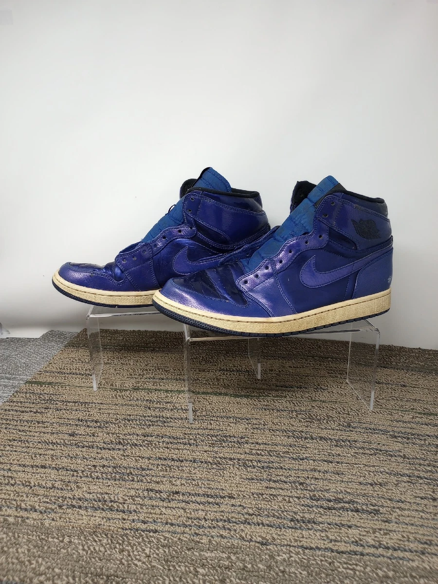Jordan 1 cheap purple laces