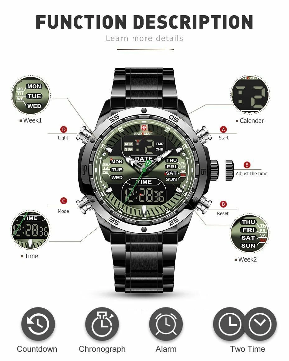 Kademan store watch 30m