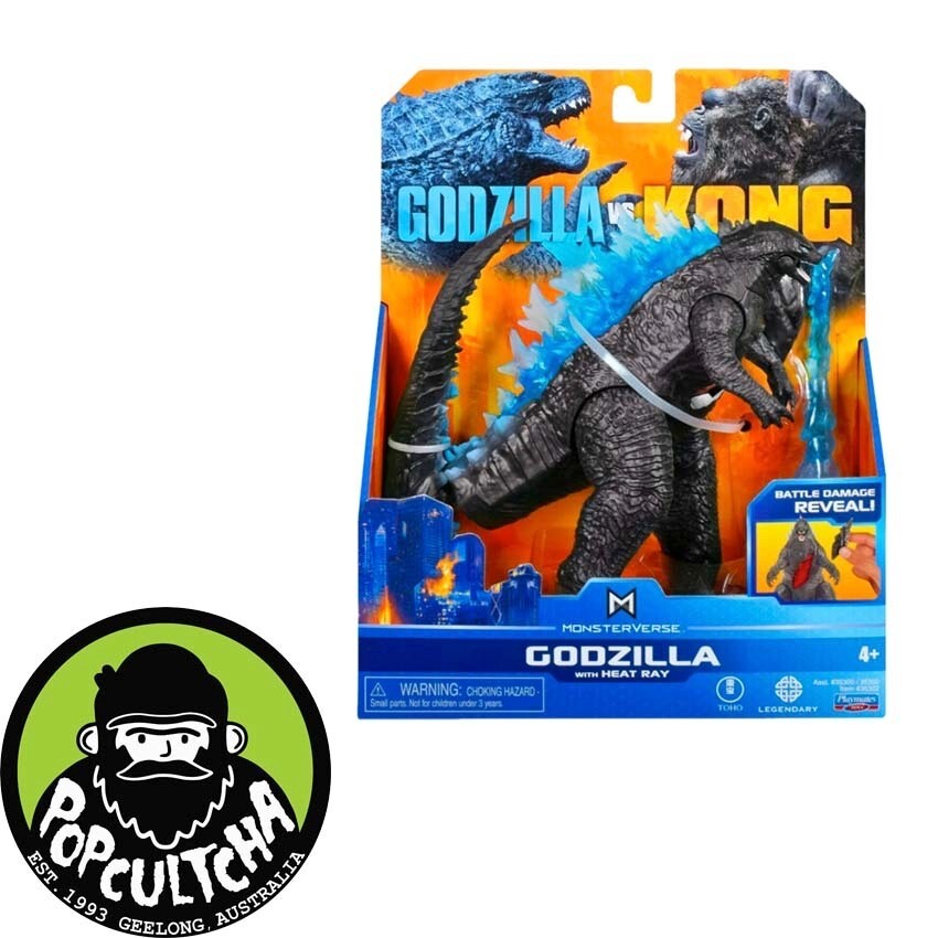 特撮 HIYAtoys HEAT RAY GODZILLA GODZILLA KONG HIYA Exquisite Basic Series None Scale 7 Inch Godzilla x
