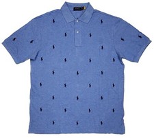 Polo Ralph Lauren Big  Tall Light Blue Embroidered Pony Polo Size XLT Brand New