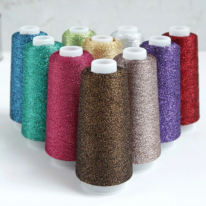 Glitter Metallic Embroidery Threads Sewing Cross Stitch DIY Crafts 50g - Image 3 of 4