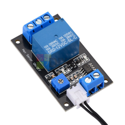 DC 12V Thermistor Module Relay Temperature Controller Sensor Module Regulator