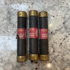 Bussman FRS-60 Fusetron 60A Dual Element Fuse Class RK5 600vac (QTY 3)