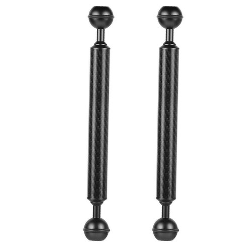FEICHAO Diving Carbon Fiber Dual Ball Head Float Buoyancy Extension Arm fr Gopro - Picture 5 of 22