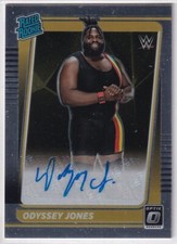 2022 Panini Chronicles WWE Donruss Optic Rated Rookie #RROJN Odyssey Jones AUTO