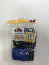 Boys Fruit Of The Loom Multicolor Boxer Briefs XL 3 pck NEW 