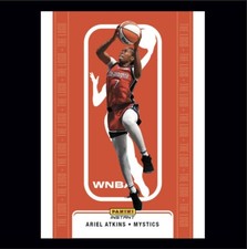 2024 Panini Instant WNBA Ariel Atkins THE LOGO 1/2832 SP Washington Mystics #31