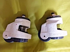 FOOT MASTER GD-120 Leveling Caster, 75 mm Wheel-Set of 2