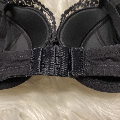 Ambrielle 36C Bra Black Lace Natural Comfort Lightly Lined Full Coverage - 第 5/6 張圖片