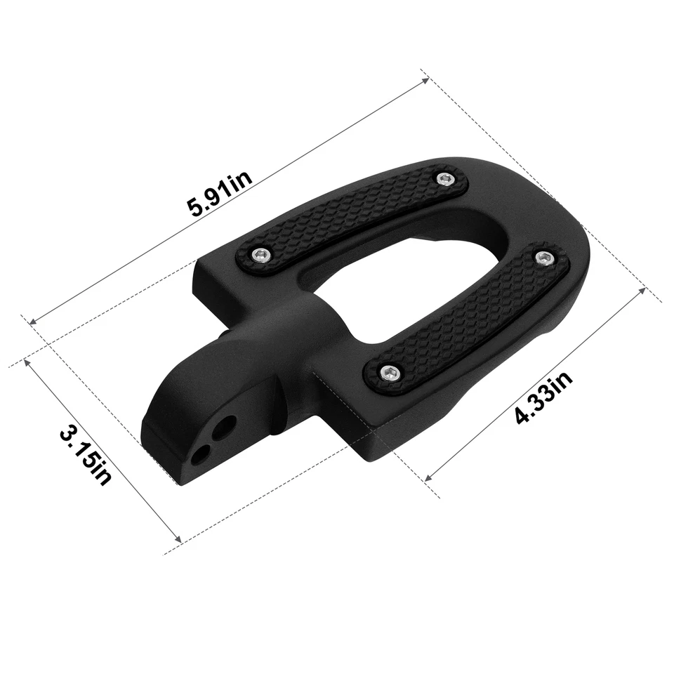 estriberas traseras para pasajero aptas para Harley Davidson Softail Fat Boy Breakout 2018-24 Foto 2 de 4