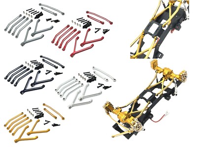 Metal Chassis Tie Rod Steering Rod Upgrade parts for RC FMS 1/24 FCX24 Xiaoqi