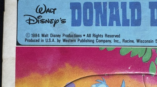 LOT OF 2 Vintage Disney Jigsaw Puzzles Disney Babies and Donald & Daisy 1980's - Picture 9 of 9