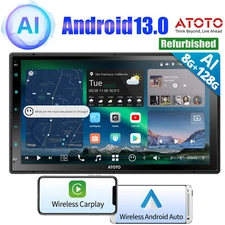 ATOTO 7" X10 2DIN Car Stereo Radio 4G LTE Wireless CarPlay/Android Auto AI Chat
