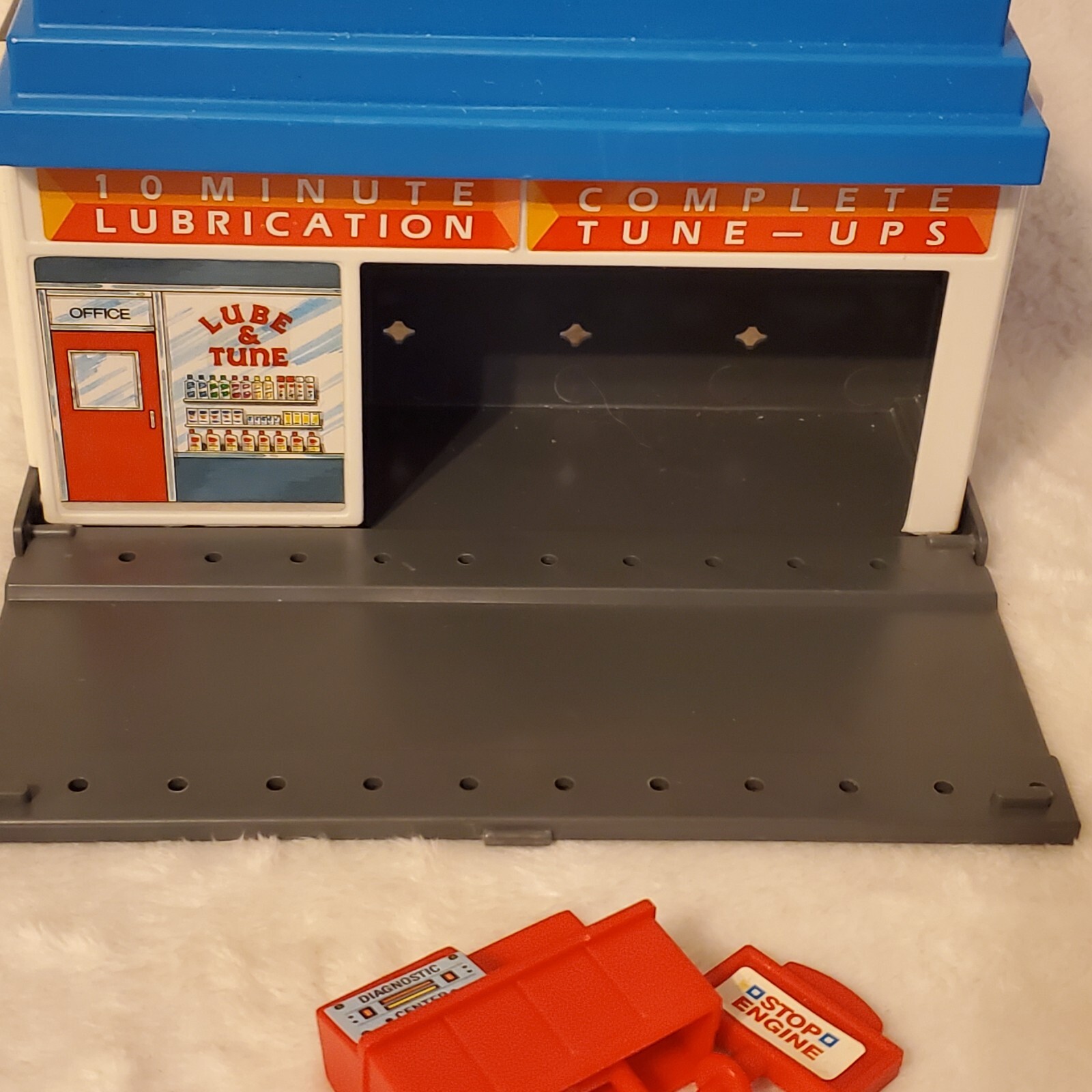 MATCHBOX CONNECTABLE Lube & Tune Shop Action Playset Parts eBay