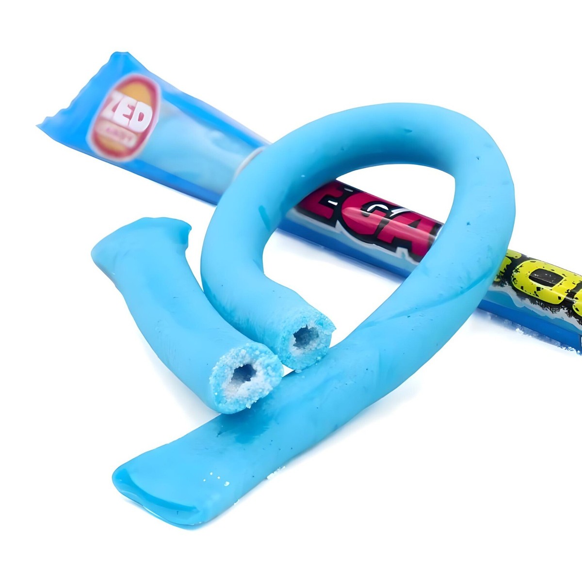 Zed Candy Screamers Mega Sour Gum Rope With Frutti Flavour Powder