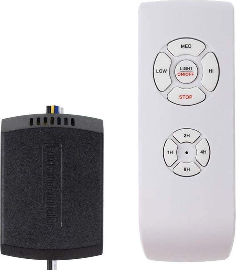 Compact Universal Ceiling Fan Remote Kit with Speed Light & Timer Control-image