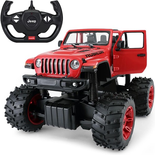 RASTAR 1:14 JEEP Wrangler Rubicon RC Car 4WD Cross-country vehicle Kids Toy Gift - Picture 5 of 9