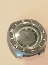 CASE Vintage SICURA Diver Watch 21 Jewels Water resistant Sicura Breitling CASE