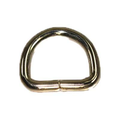3/4'' Non Welded D Ring Nickel Plated 10 Pack