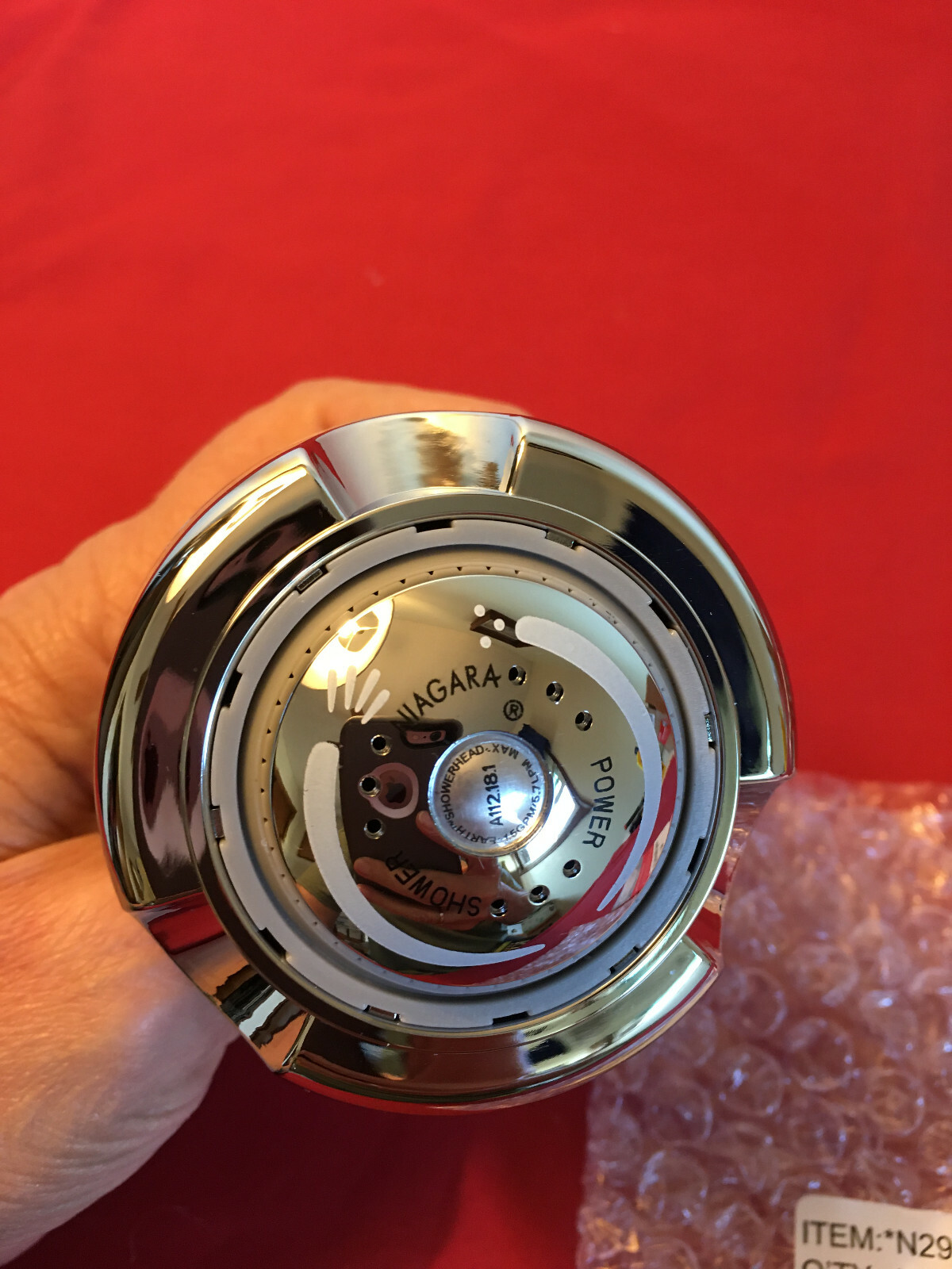 Xcel Energy Efficient Power Showerhead 1.5 GPM and Two Faucet Aerators