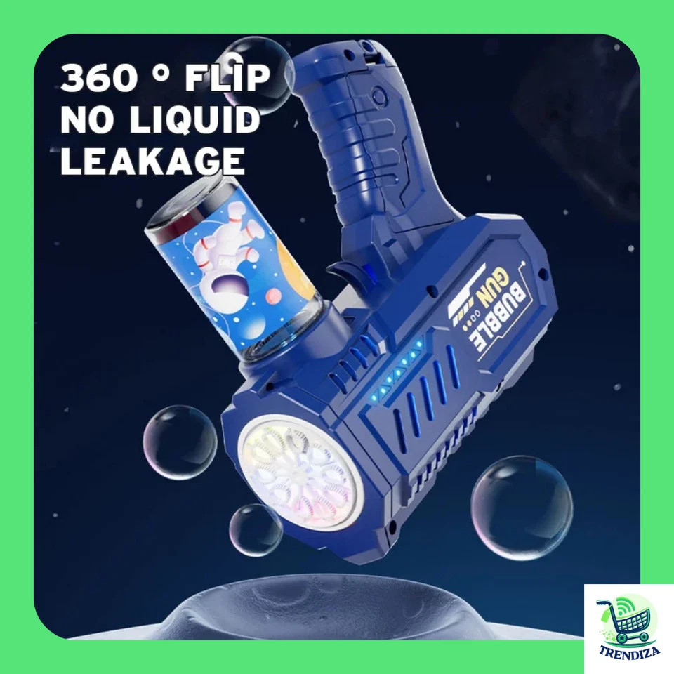 Pistola de Burbujas Automática | Juguete Infantil | Exterior & Playa - Imagen 3 de 4