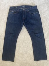 Cult Of Individuality Selvedge Jeans Japanese Tapered Jeans 36x33 (37x27)