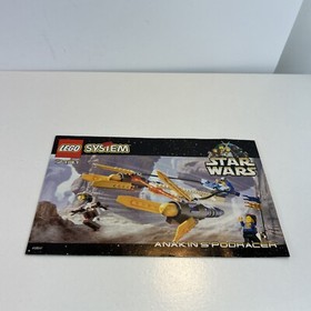 LEGO ( Instruction Manual Only ) 7131 Anakin's Podracer Star Wars No Bricks
