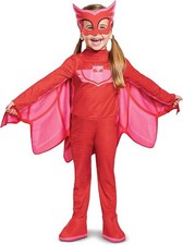 Owlette Deluxe Toddler w/Lights PJ Masks Fancy Dress Up Halloween Child Costume