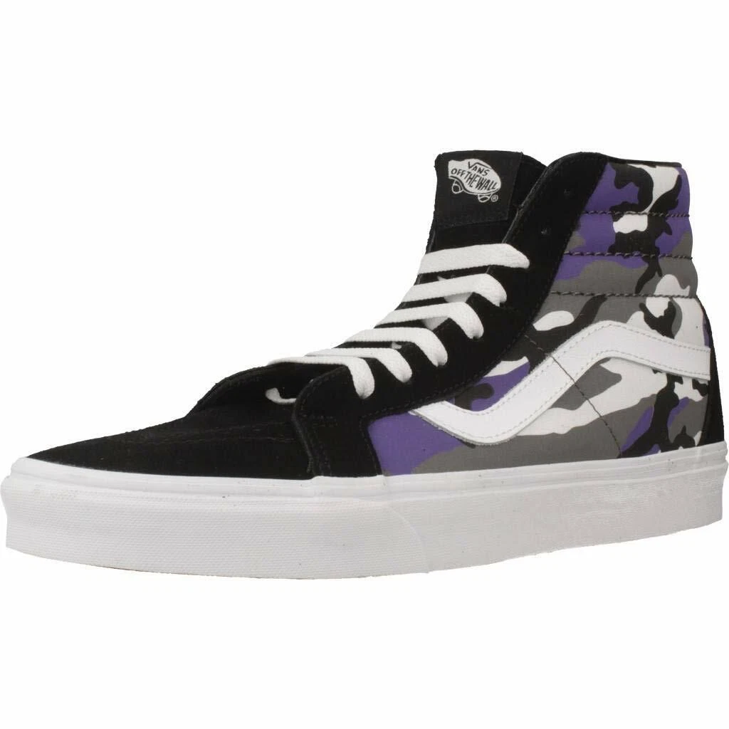 Vans SK8 Hi Reissue Pop Camo Heliotrope Purple Black US Men s VN0A2XSBRK4 new