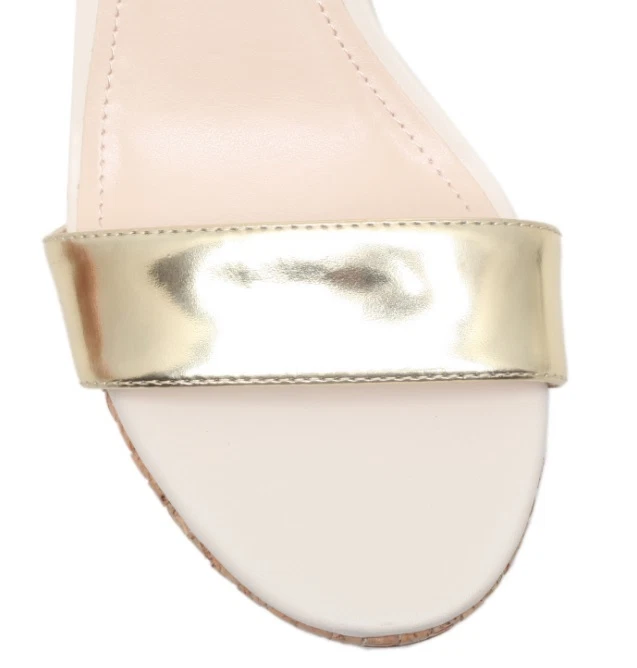 Vince Camuto Rincona Wedge Sandals Cream/Gold UK 4 UK 37 RRP £115 LN07 92 SALEx - Image 4 of 4