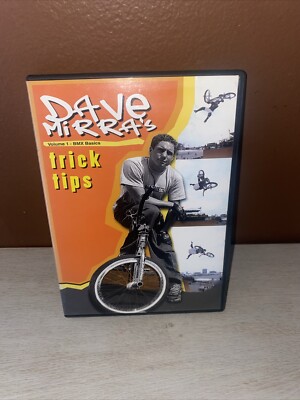 Dave Mirra's Bicycling Trick Tips Volume 1 BMX Basics Video DVD Sports
