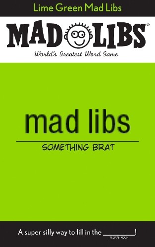 Jack Monaco Lime Green Mad Libs (Tascabile) Mad Libs
