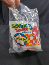 McDonald's Sonic the Hedgehog 3 Happy Meal Toy Knuckles Figure SEGA 1993