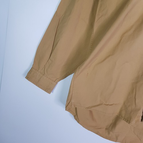 Vintage Marcs Sydney Canvas Shirt Mens L Beige Long Sleeve Regular Fit - Foto 7 di 14