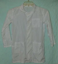 Costumes USA by Amscan White Chef Jacket/Lab Jacket Child's Small