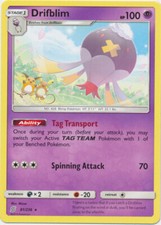 Drifblim - 81/236 - Rare Pokemon NM-Mint Unified Minds on eBay