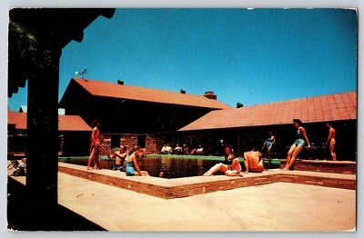 Postcard Oxbow Lodge - Payson Arizona - Pool