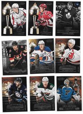 Lot of 9 2012-13 &amp; 2013-14 Panini Contenders Inserts Ovechkin Karlsson Halak