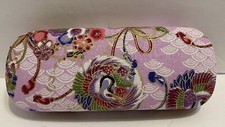 New Eyeglasses Hard Case For Glasses Women Optical Cases Floral Print-Pink