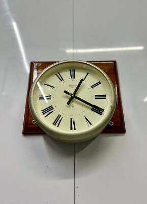 24-Hour Maritime Ship Electric Wall Clock   Wempe Hamburg, German Made