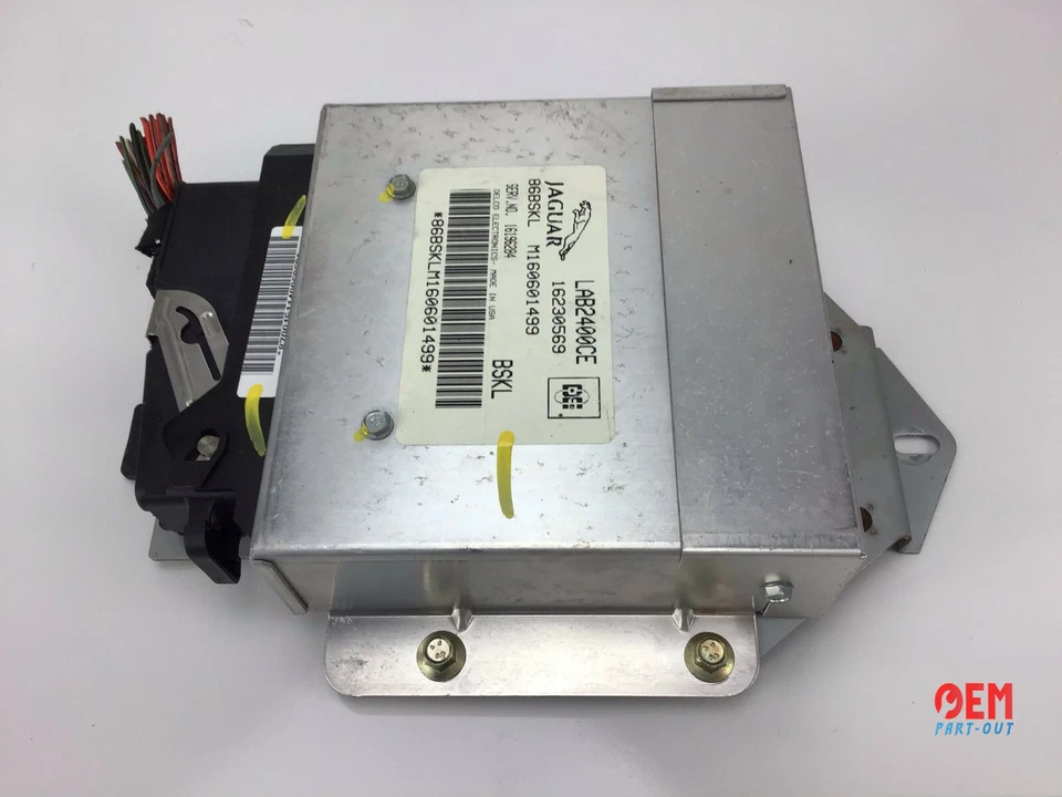 Jaguar XJR 1996 6 cilindros súper cargado LAB2400CE OEM XJR GENUINO OEM ECU Foto 3 de 4