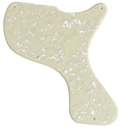 Custom For Gibson Les Paul Junior 1958 Guitar Pickguard,1 Ply Cream Pearl