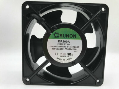 1 PCS SUNON  Fan DP200A P/N 2123XBT.GN  AC 220V 0.14/0.12A 12CM 12038  12CM 