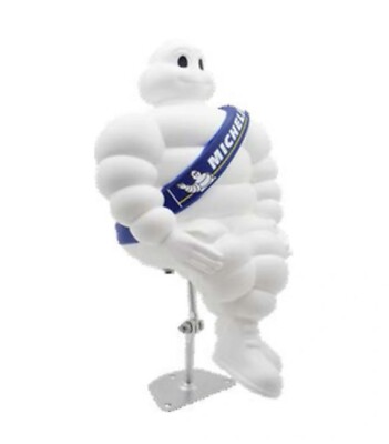 MICHELIN Mann Figur 40 cm Männchen für LKW Maskottchen + Ständer Bib Bibendum