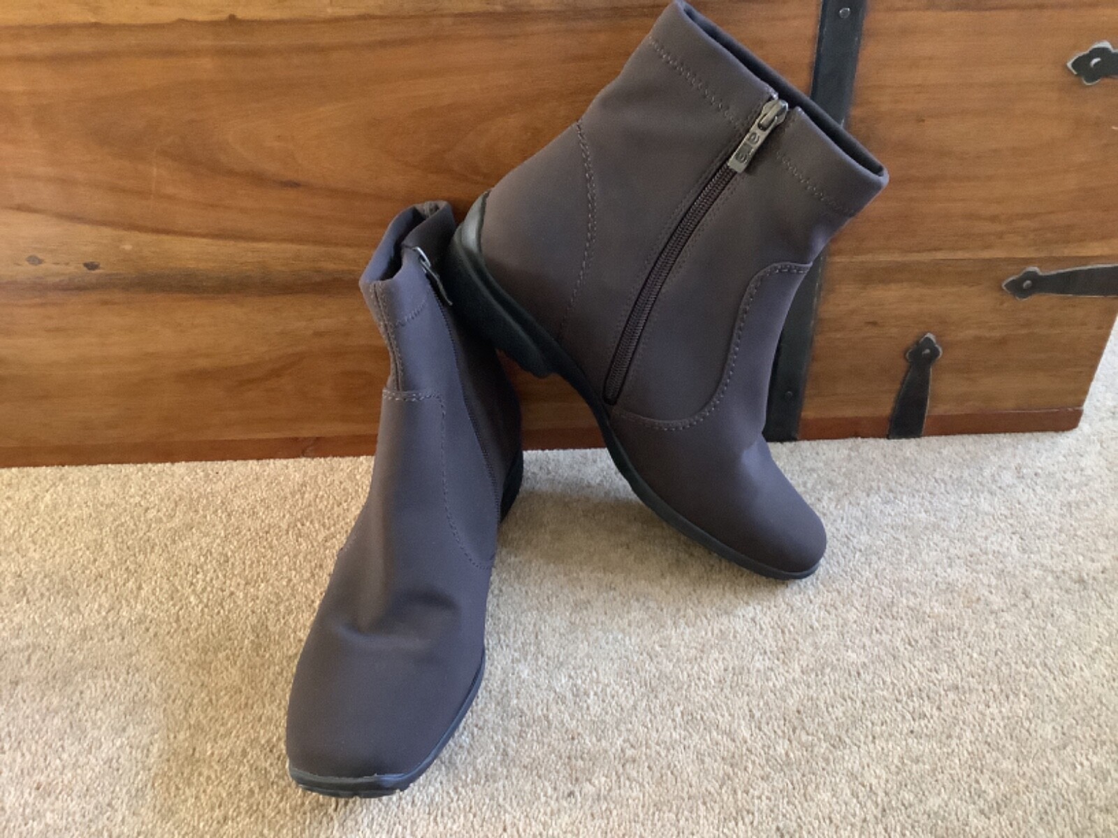 Luftpolster ARA Gore-tex Botines Marrón Chocolate Talla Baja 4.5 Apenas Usados 