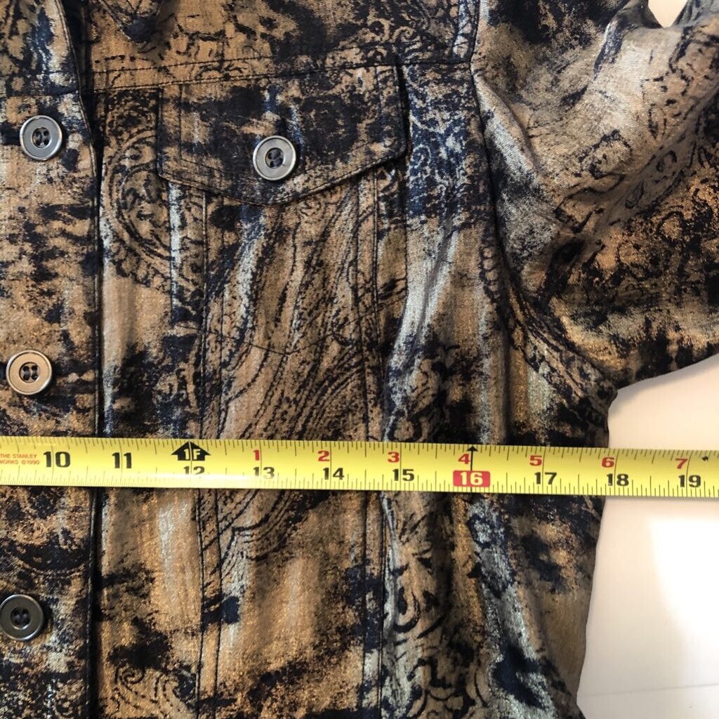 Ruby Rd. Womens Jacket Coat Multicolor Paisley Bu… - image 5