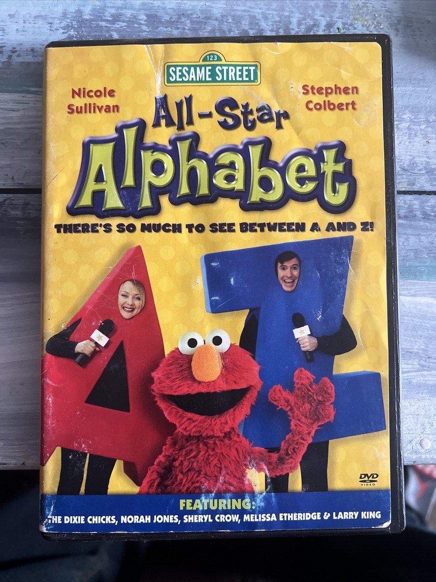Sesame Street - All Star Alphabet (DVD, 2005) FEATURES