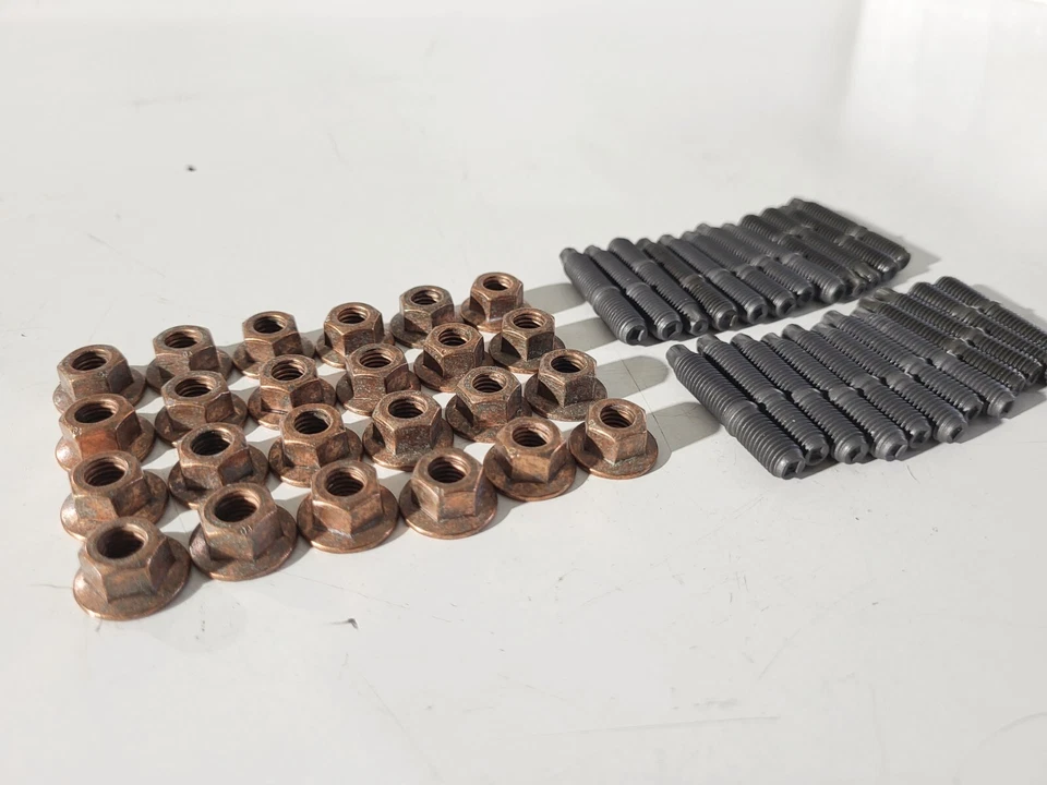 Colector de escape BMW ASAstud perno y tuerca hexagonal 24 piezas M7X39MM 11127593376 11721437202 Foto 4 de 4