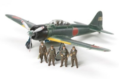 TAMIYA 1/48 Mitsubishi A6M3/3a Zero Fighter (ZEKE) Model Kit NEW from Japan