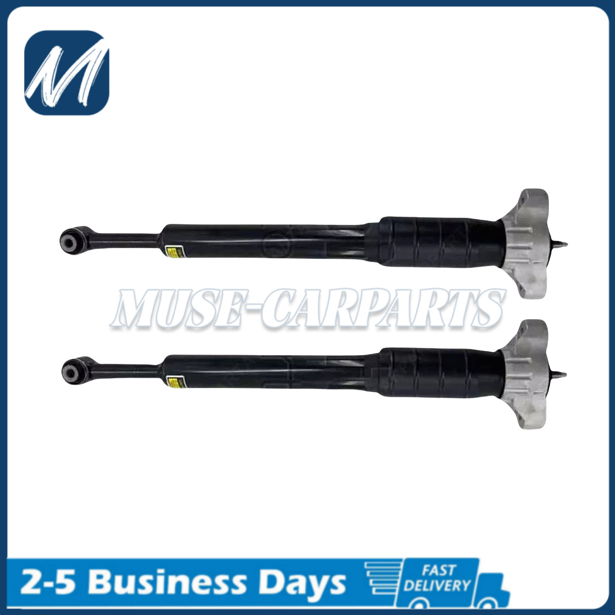 Pair Rear Shock Absorbers 670101446 Fit Maserati Ghibli M157 AWD RWD 2014- 3.0L